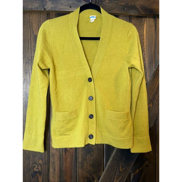 J Crew Cashmere Cardigan Sweater - Picture 1 of 5